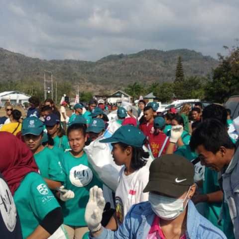 eLBajo Commodus Polytechnic follows the cleanup day in commemoration of 2019 World Clean Up Day (WCD)