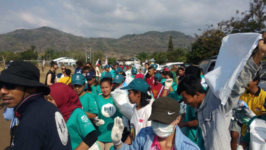 eLBajo Commodus Polytechnic follows the cleanup day in commemoration of 2019 World Clean Up Day (WCD)